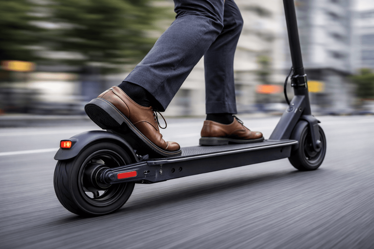 Professional electric scooter for business commuting
